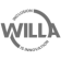 Logo de l'organisation WILA, texte en gris sur fond blanc.