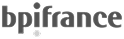 Logo de Bpifrance en lettres minuscules, avec un point gris.